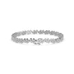 0.08Ct Round Cut Bezel Set Lab-Grown Diamond Gold Tennis Bracelet