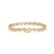 0.08Ct Round Cut Bezel Set Lab-Grown Diamond Gold Tennis Bracelet