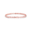 0.04Ct Leaf Motif Lab-Grown Diamond Gold Tennis Bracelet